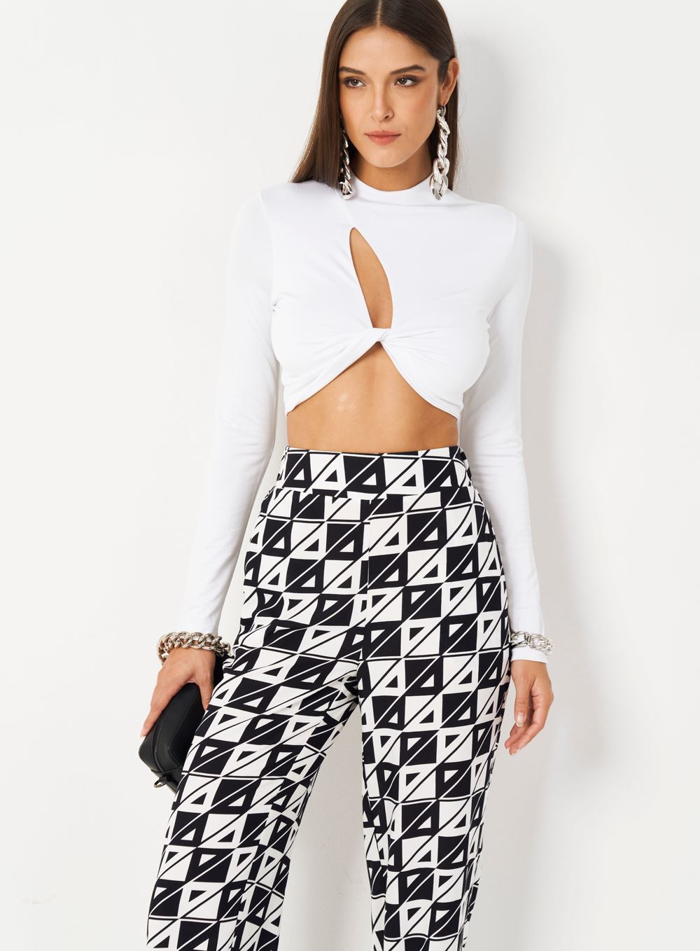 Twist Detail Crop Top