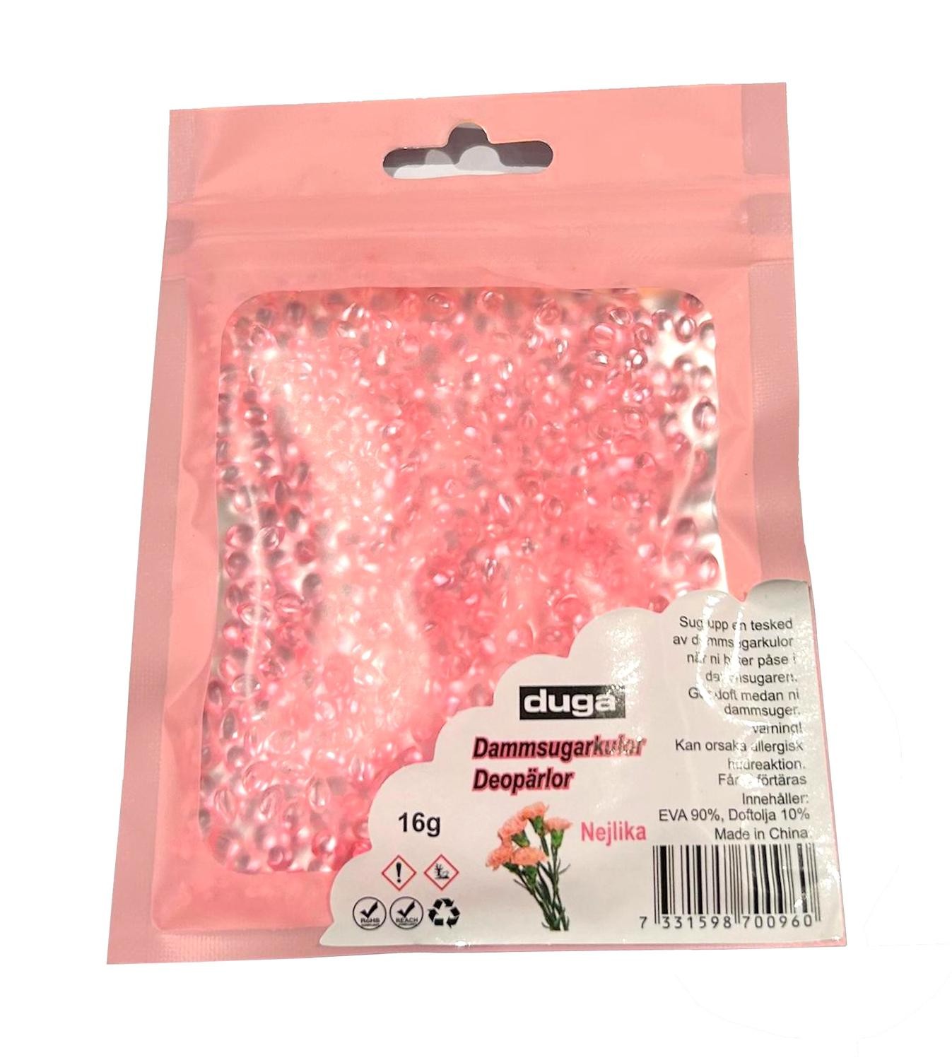 Dammsugarkulor Deopärlor Doft Nejlika