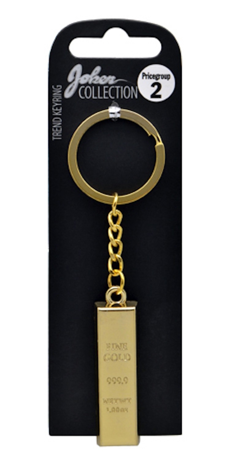 Nyckelring Guldtacka