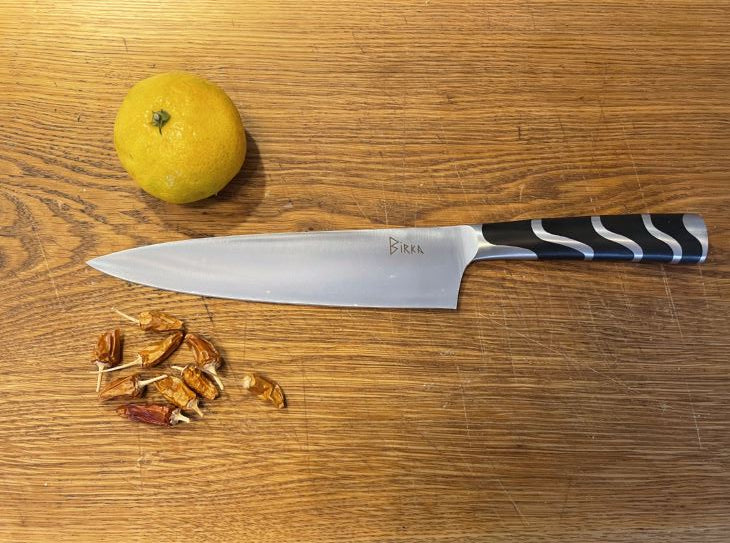 Birkaknivar Kockkniv Hovgården 20 cm