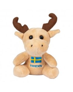 Nalle Älg 14cm Souvenir Sverige