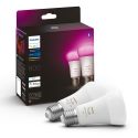 White Color Ambiance E27 800lm 2-pack