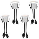 Allan Decklight kit 4-pack inkl strömadapter 12V 3000K 10lm IP67