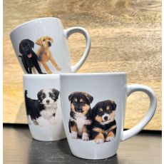 Mugg Keramik Hundar 3-pack