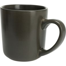 Mugg Vit Svart Grå Beige Keramik