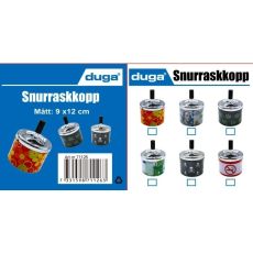 Askfat Sedlar Snurr Metall