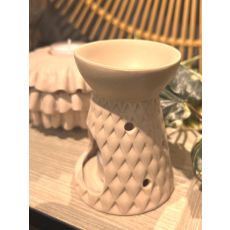 Oljebrännare Aromalampa Beigegrå 10 cm