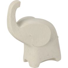 Elefant Vit 20 cm