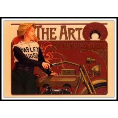 Harley-Davidson vintage poster 50x70 299 Poster (ej med ram)