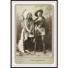 Sitting Bull and Buffalo Bill 50x70 299 Poster (ej med ram)