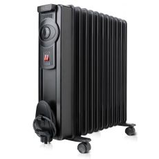 Oljefyllt element 1500W Svart