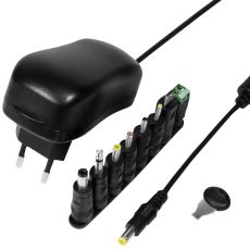 Nätadapter 230V-> 3-12V 1A 12W