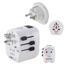 Reseadapter Världen Pro Light USB 3-stift