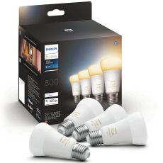 White Ambiance E27 4-pack