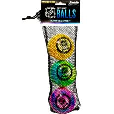 NHL Streethockey Boll 3 pack