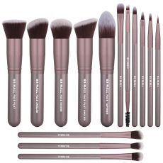 BS02 - BS-MALL 14 st. exklusiva Make-up / sminkborstar av Bästa Kvalité