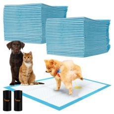 50-Pack - Hygienunderlägg / Engångsunderlägg / Hygien Underlägg Blå 60x90