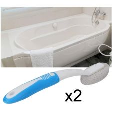 Nyhet 2-pack Pimpsten med handtag toalettborste Pimpsten toalettborste Toalettfläckborttagare