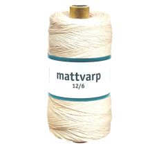 Hobby365:s Extra starka Bomulls Mattvarp 12/6 Oblekt 500 gr / rulle