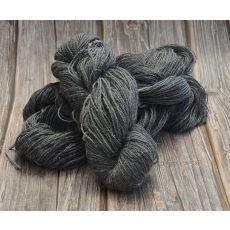 Hobby365:s egna 3-trådiga Ullgarn Mörkgrå