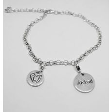 WORDS-berlockarmband