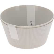 Skål Grå 2-pack Melamin