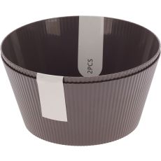 Skål Grå 2-pack Melamin