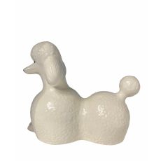 Gustavsberg- Figurin - Kennel - stor pudel / Poodle design Lisa Larson