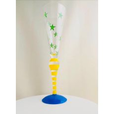 Orrefors - Clown -  Champagneglas - Anne Nilsson