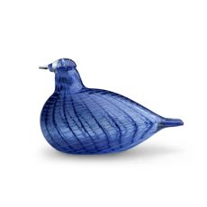 Iittala - Birds by Toikka blå fjäder fågel  Design Oiva Toikka