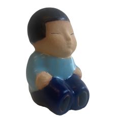 Gustavsberg - Figurin All världens barn Mei / Kines Unicef design Lisa Larson