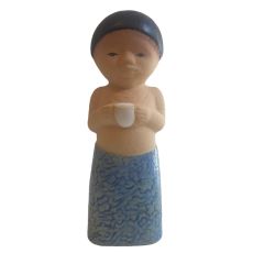 Gustavsberg - Figurin All världens barn Maria  Unicef design Lisa Larson