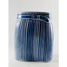 Gustavsberg - Garderob - Vas - kjol - blå design Lisa Larson