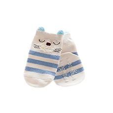 Roliga babysockor randig