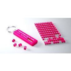 Rosa Keybuddy nyckelring