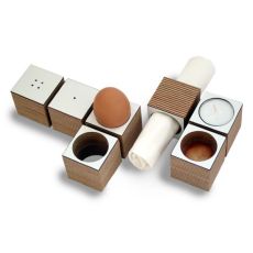 Vit Eicube - Äggkoppar 4 pack