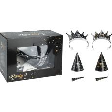 Party Set Happy New Year Nyår 16 delar