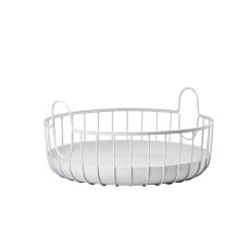 Zone Denmark Inu Korg Diameter 38 cm, höjd 18 cm Soft Grey