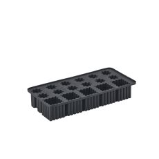 Zone Denmark Singles Isbitslåda 22 x 11,2 x 3,9 cm Black/svart