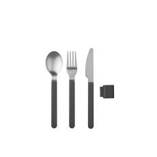 Mepal Silueta Bestickset 3 delar Nordic black/svart