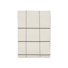 Södahl organic Vista Handduk 70 x 140 cm Offwhite rutig