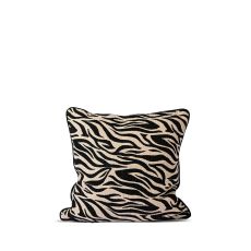 Kudde Anima zebra svart M 50x50 cm