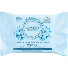 Lumene Herkkä Gentle Makeup Removing Wipes, 25 st