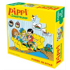 Pippi Långstrump pussel 48 bitar