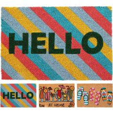 Dörrmatta Hello 59x39 cm
