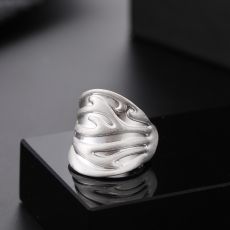 Ring Silver vågor