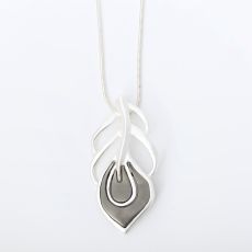 Halsband Silver Graphy