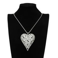 Hollow Heart Halsband