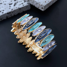 Armband Milano blå