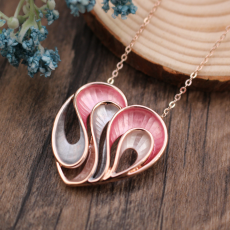 Halsband Lilla Hjärtat